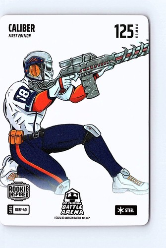 Bo Jackson Battle Arena Blizzard Steel Caliber “Caleb Williams” RC #BLBF-40