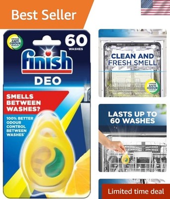 Lemon & Lime Clip-On Dishwasher Freshener - Lasting 60 Washes of Citrus Bliss