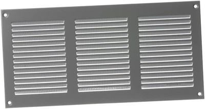 12x6'' Hochwertige Lüftungsgitter Abdeckung mit Insektengitter - Langlebig und Stilvoll