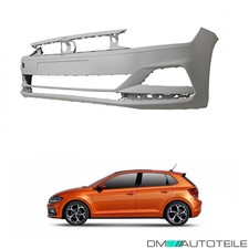 Stoßstange vorne grundiert lackierfähig PDC für VW Polo VI (AW1 BZ1 AE1)