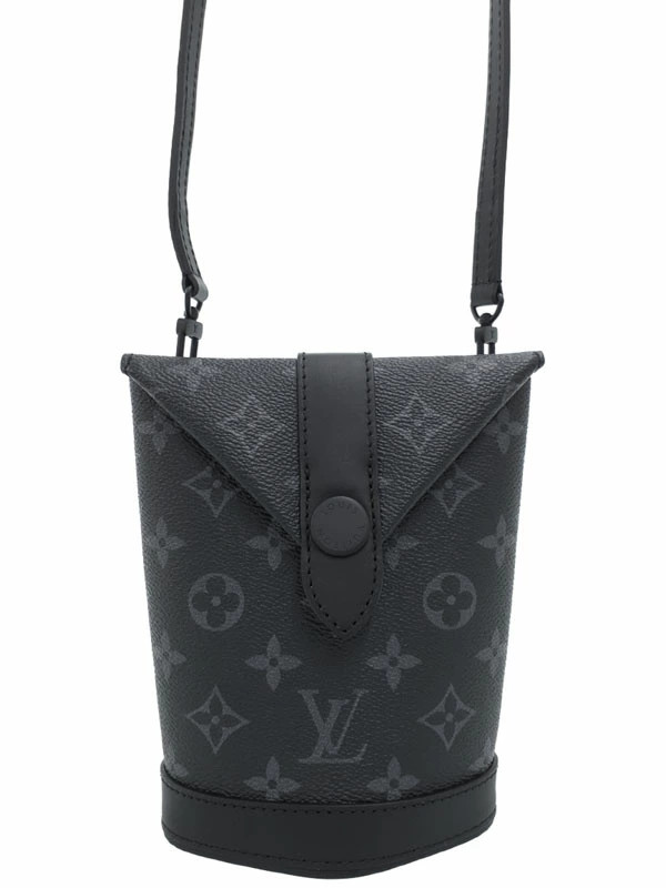 Louis Vuitton Black Eclipse Envelope Shoulder Mon… - image 1