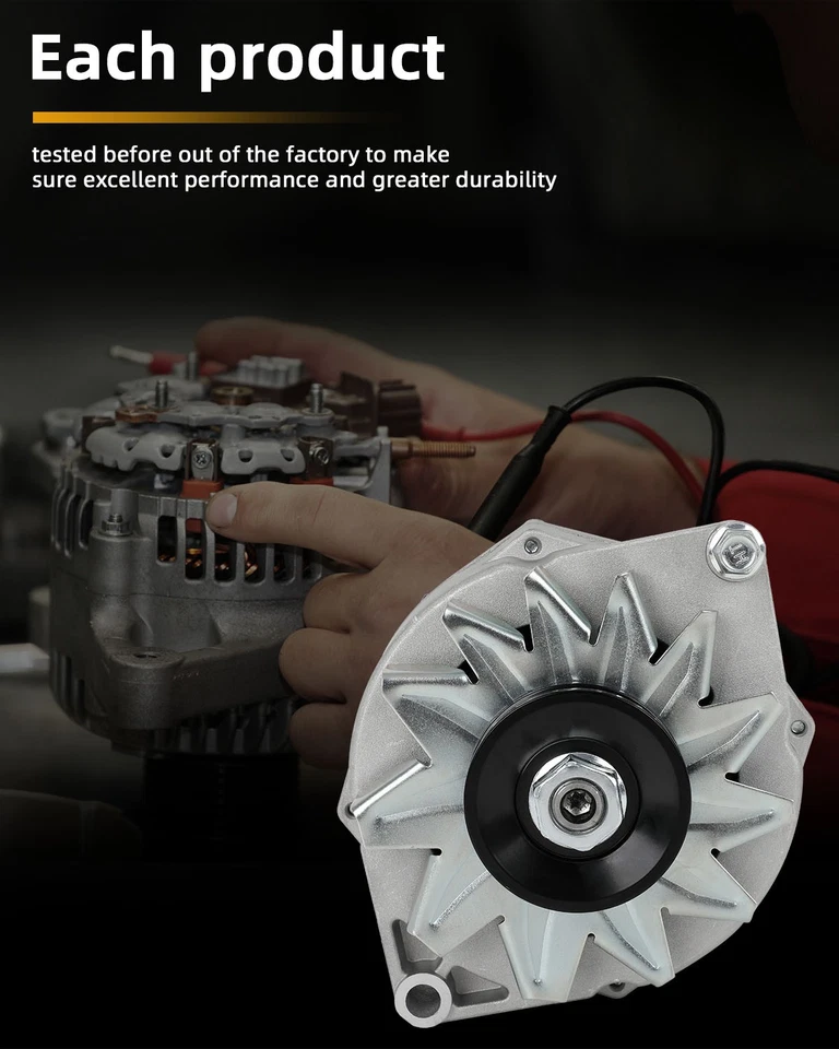 Alternador compatible con alta salida 105 amperios 1 cable 10SI autoexcitante SBC BBC GM ADR0151 Foto 3 de 4