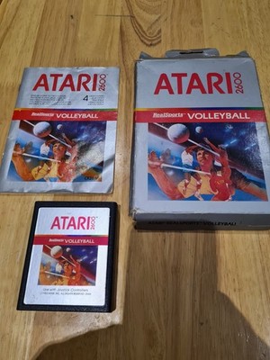 Real Sports Volleyball - Atari 2600 - CIB komplett in Box - getestet!