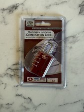 Travel Sentry TSA Combination Padlock with Search Indicator