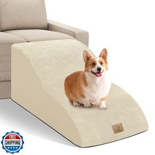 Mestuel Extended Dog Stairs Steps for Couch Sofa, Dog Stairs Ramp for Small O