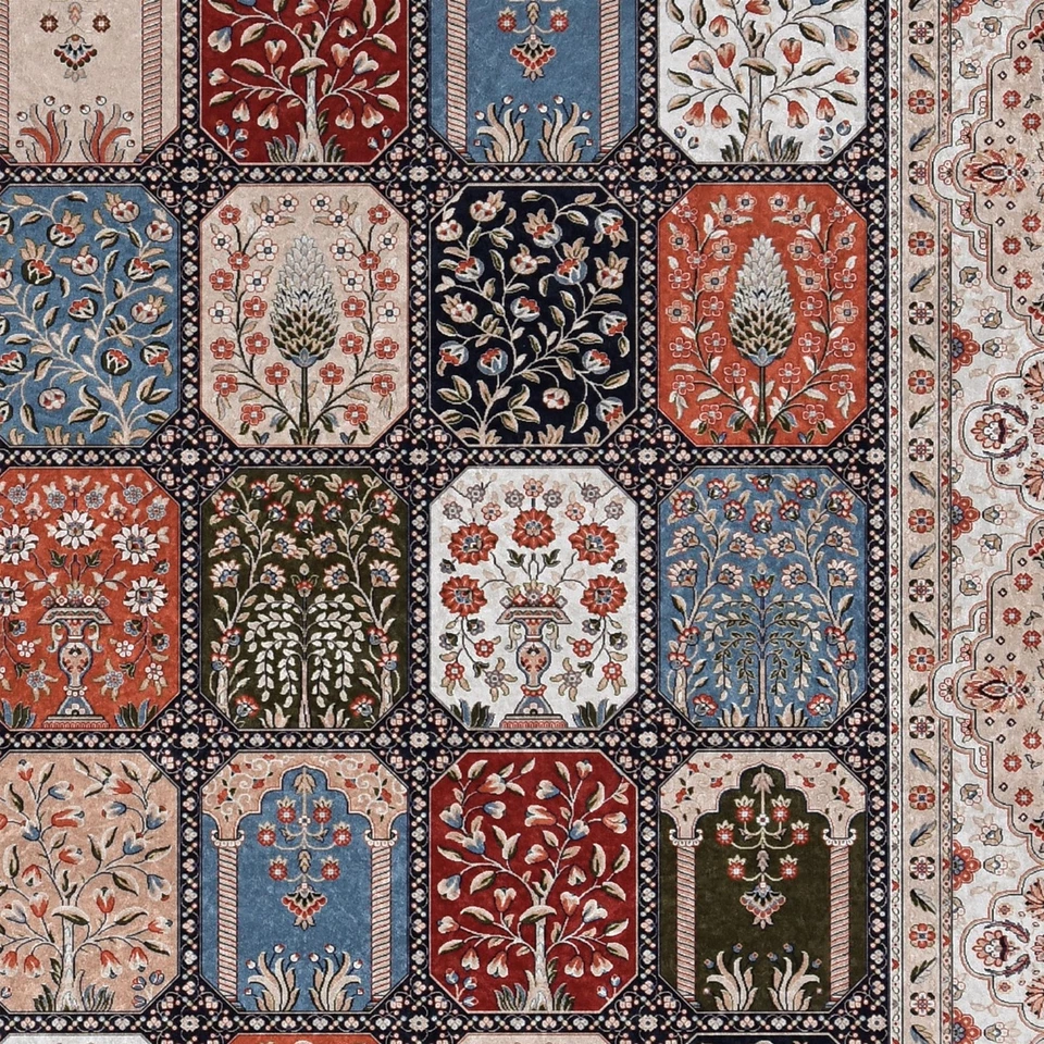 Alfombra Linon Eclipse Farlin Tejida Poliéster 3'3"x 5' en Negro Foto 3 de 4