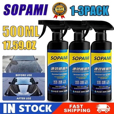 SOPAMI Car Coating Spray, Sopami Quick Effect Coating Agent, Polish Spray 500ML~