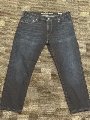 Mavi Jeans Men's 38x32 Marcus Slim Straight Leg Stretch Blue Denim