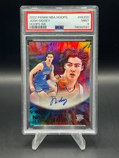 2022 Panini NBA Hoops JOSH GIDDEY Hoops Ink Auto PSA 9 #HIJGD Thunder