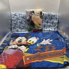 Disney Mickey Mouse Flight Academy Toddler Bundle Blanket Pillowcase  Sheets