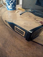 Versace MOD 4377 GB1/87 Black and Gold Sunglasses Made in Italy w/ Box