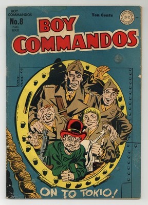 Boy Commandos #8 GD 2.0 1944