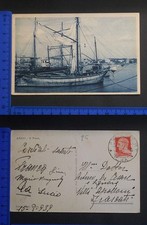 ANZIO (RM) - MERAVIGLIOSA VEDUTA DEL PORTO - BEN CONSERVATA  - RARA - 23108