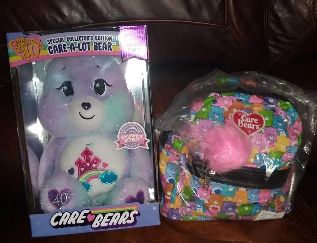 Care Bear 40th Anniversary Care a lot Bear Care Bears Mad Engine Mini Backpack