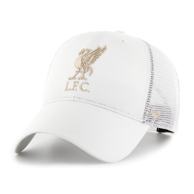 Liverpool FC Basecap Cap Baseballcap Branson LFC Trucker Mesh white 197172062698