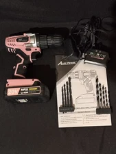 AVID POWER ACD316-P 20V Cordless Drill Set With Battery And Charger -- Pink