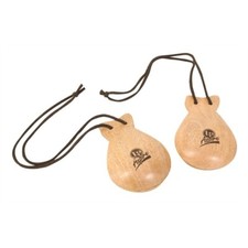 NEW - Latin Percussion LP Aspire Wood Castanets, LPA131