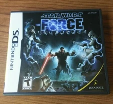 Star Wars: The Force Unleashed Nintendo DS Replacement Case & Manuel **NO GAME**