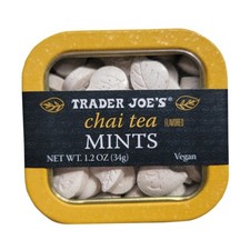 Trader Joe's Chai Tea Mints Infused 1.2oz 6-Pack
