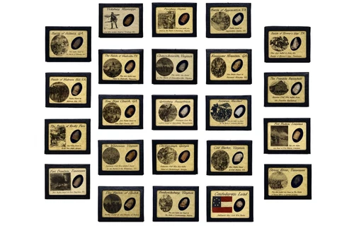 The Complete Shot Bullet Collection (23) from Civil War Battles with COA