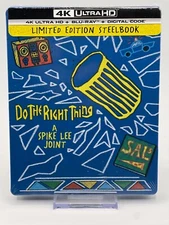 Do the Right Thing 4K Steelbook Limited Edition (UHD, Blu-ray, Digital, 1989)