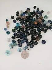Assorted Crow Beads/ Mixed Colors of Glass/ Pony/ Spacer Bead Mixture  100 