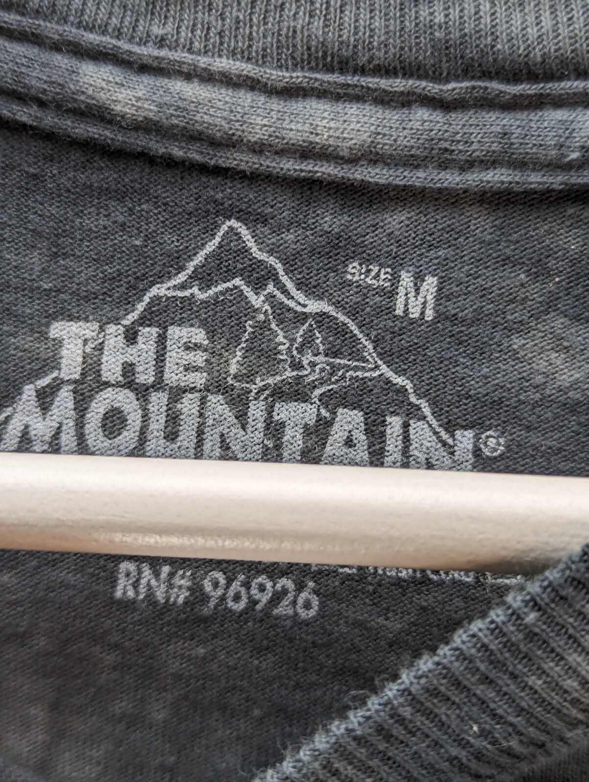 The Mountain Bear T Shirt Size Medium Short Sleeve 100% Cotton Unisex Graphic image 3