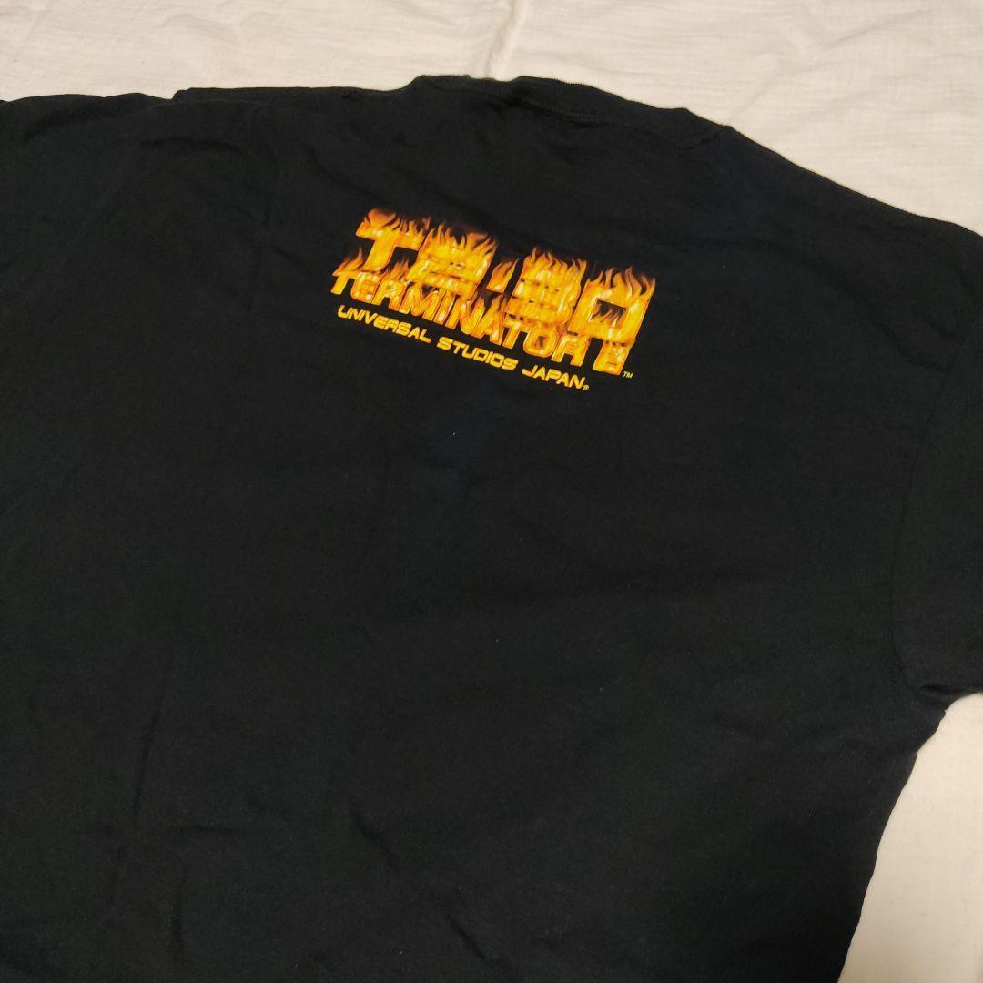 UNIVERSAL STUDIOS T2 ターミネーター2 映画Ｔシャツ L相当 UNIVERSAL STUDIOS T2 ターミネーター2 映画 Tシャツ M相当