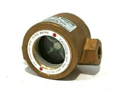 NEW W.E. ANDERSON MODEL 100 FLOW INDICATOR 1/4''