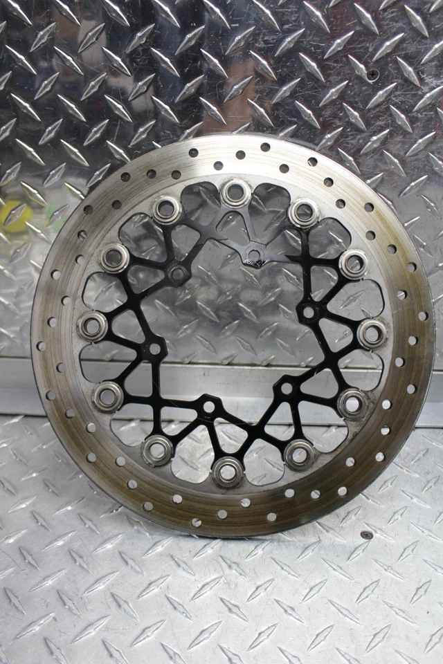 2003 SUZUKI SV650 REAR/FRONT LEFT RIGHT BRAKE ROTORS RR4.78MM FL5.01MM FR4.93MM - Image 4 of 4