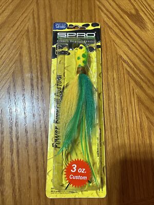 SPRO Power Bucktail Custom Jig 3 oz. Saltwater Fishing Dorado SPBCDRD-3