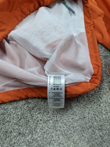 Poler Jacket Coat Men Medium Orange Camp Vibes Outdoor Outfitter Rain Polyester - Picture 10 of 13