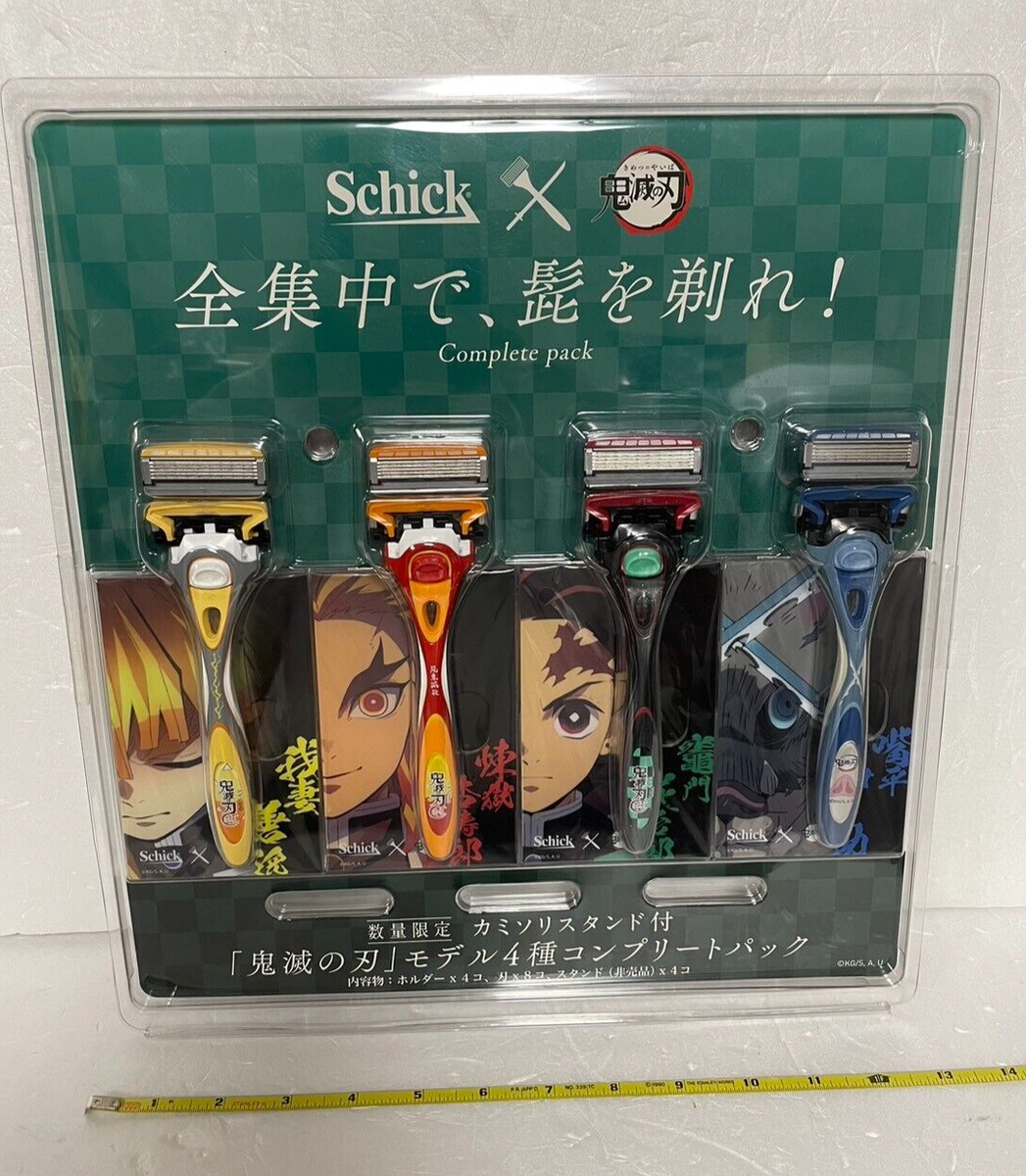Demon Slayer Schick Razor 鬼滅の刃 Schick X Demon Slayer Rengoku