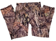 Rustic Ridge Soft Shell Pants Mens Large Scent Stop Mossy Oak Tree Hunting LG