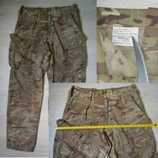 British MTP Camo Pants Barrack Summer SZ 85/88/104 Army Trouser Combat Military