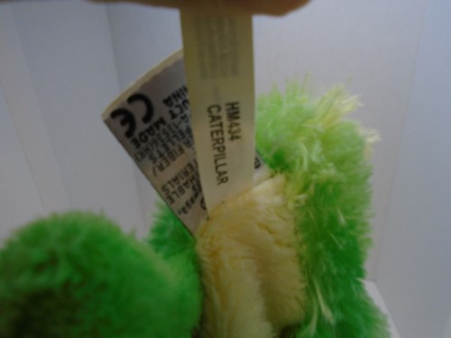 Ganz Webkinz Caterpillar 10" Plush Green Yellow Stuffed Animal HM434 - Picture 8 of 8