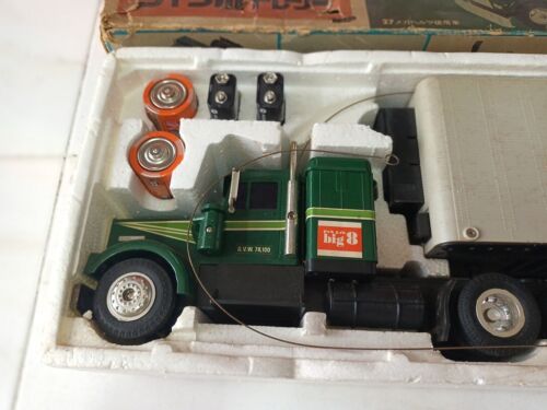 VINTAGE DAISHIN 1977 Trailer Truck - Remote Control - Japan - Picture 4 of 19