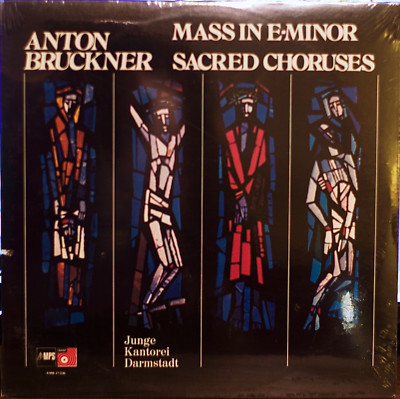 BRUCKNER: Mass in E-Minor and Sacred Choruses-SEALED1973LP Junge Kantorei