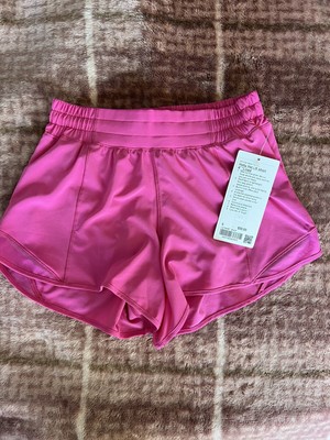 pink lululemon shorts size 6
