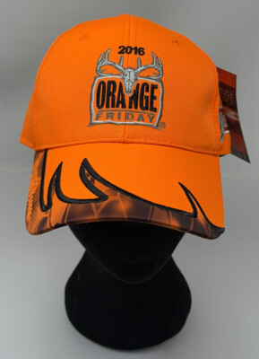 Bushnell Mills Fleet Farm 2016 Orange Friday Hat NWT Hunter