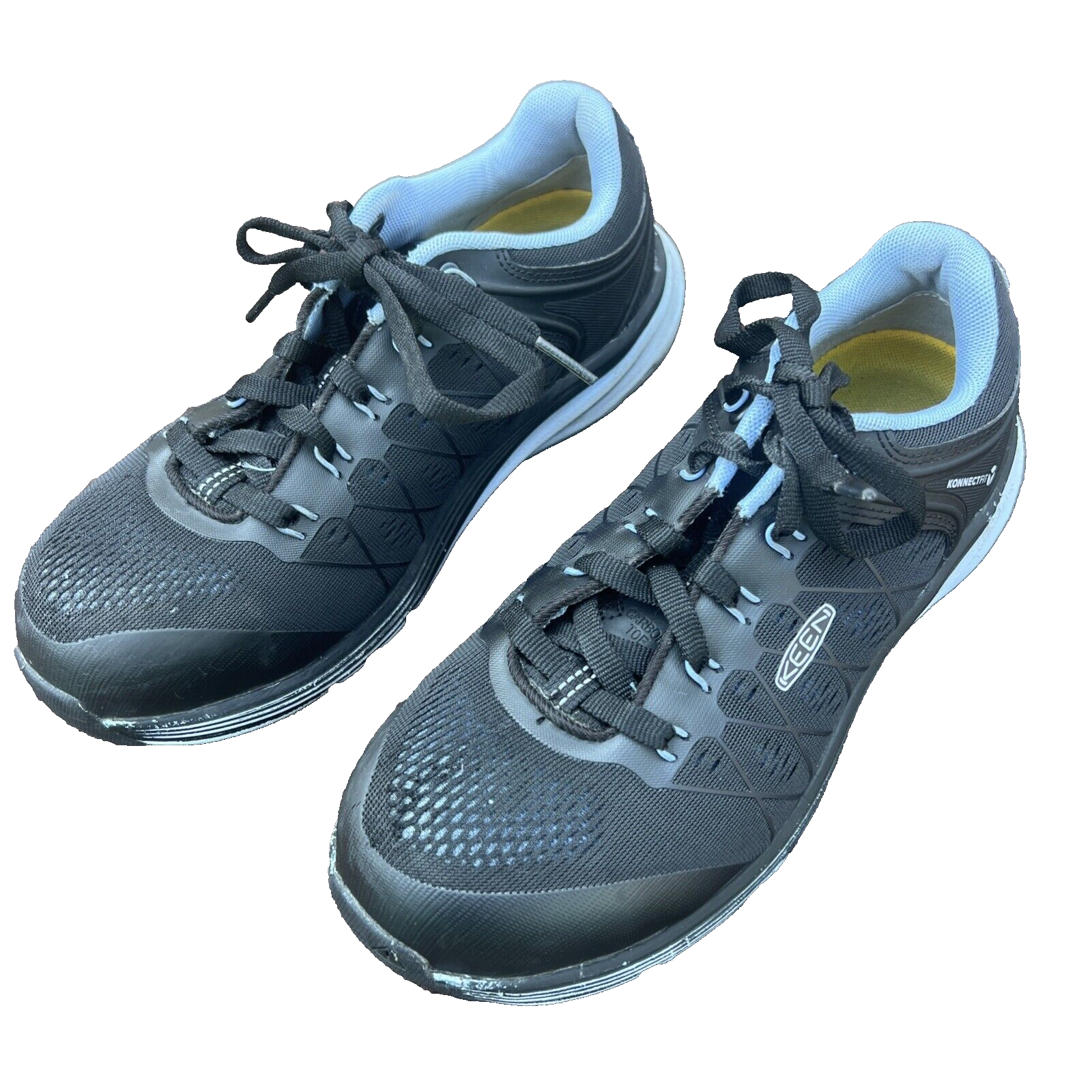 Scarpe sneakers antinfortunistiche da lavoro Keen donna Utility Vista Energy punta fibra di carbonio 8 M