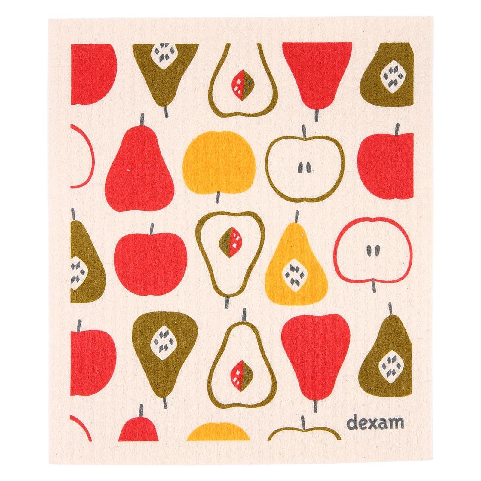 Dexam Swedish Dishcloth Absorbent Dish Cleaning Cloths Kitchen Reusable Fruit