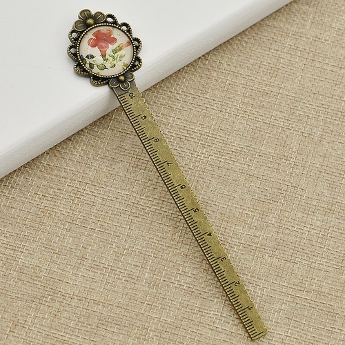 Vintage Metal Ruler For Needlework Measuring Tool DIY Clothes Sewing Accessories - Picture 8 of 14