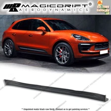 For 15-22 Porsche Macan Side Skirts Rocker Panel Protector Sports Style Urethane