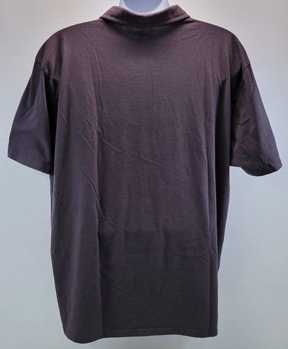 A) Fresh Clean Threads Men Polo Shirt Charcoal Gray 3XL Stratusoft Blend - Picture 5 of 7
