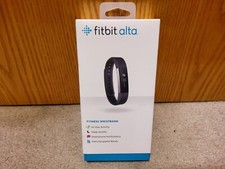 Fitbit Alta Fitness Wristband Heart Rate Tracker Sleep Monitor Black Wearable