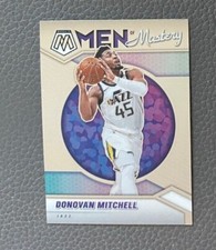 2020-2021 Donovan Mitchell Panini Mosaic Men of Mastery #8 Utah Jazz