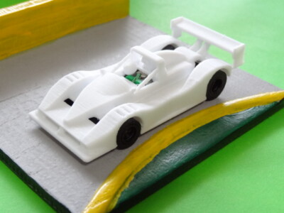 HO Slot Car Body - Ferrari 333 SP - Custom 3D Printed - Mega G+1.7