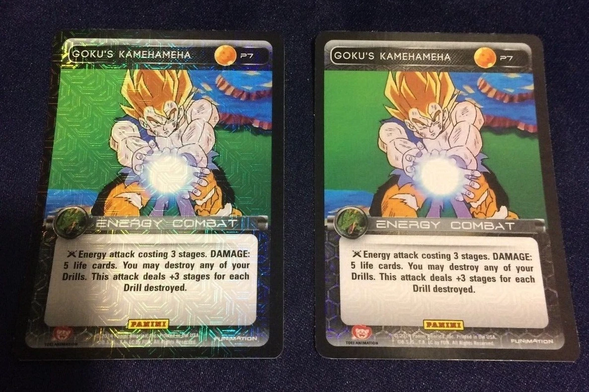 Dragonball Z DBZ Panini TCG Goku's Kamehameha P7 Promo