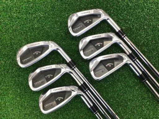 2011 CALLAWAY Legacy Black 5-PW 6pc GS95 S200 IRON SET Golf Club S306